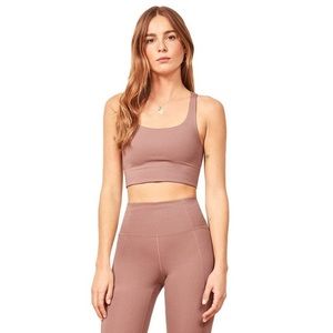 NWT girlfriend sports bra in rose